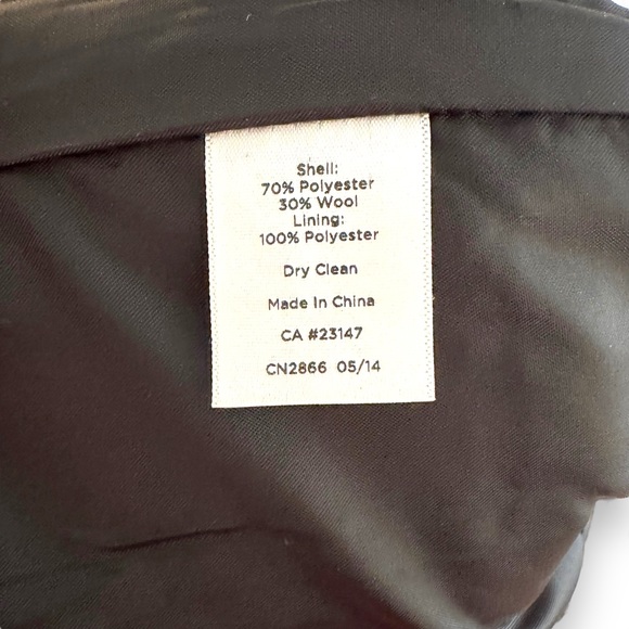 Talbots Women’s Houndstooth Wool Blend Mini Skirt Black, White, Purple Size 4 - Picture 9 of 9